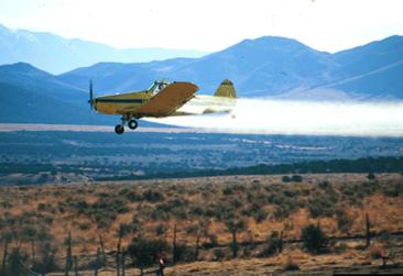 Aerial application
