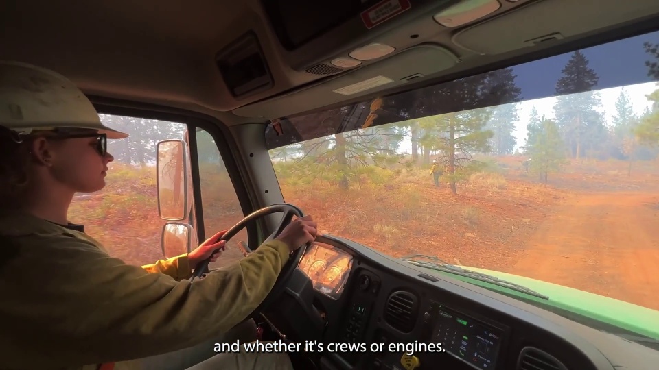 Thumbnail for video titled: Prescribed Fire Holding Operations