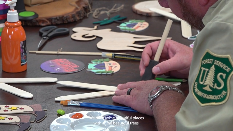 Thumbnail for video titled: Nevada Lt. Gov. Stavros Anthony Makes Ornament for Capitol Christmas Tree