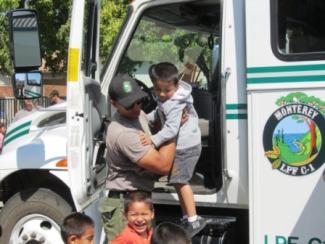 Monterey Fire CrewVisit Local School Kids.jpg Monterey Fire CrewVisit Local School Kids