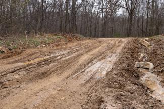 Outdoor Safety and Ethics 1 - Muddy Rutted Road