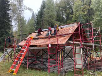 Ford schoolhouse restoration