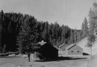 Warm River fish hatchery by Ben Schubert 7-1-1939