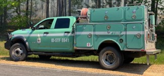 Green truck