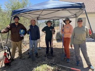 Front Country RD Solar Panels SCMF Weed Abatement Group Pic