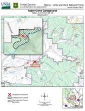 Aspen Grove Campground closure