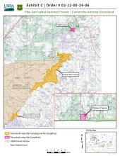  Comanche National Grassland Map (Exhibit C)