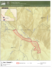 Bear Wallow Riparian Area Closure Order Map #03-05-05-23-019