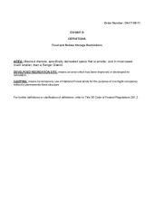 Definition of camping terms