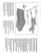 A map of areas affected by Forest Order 04-19-85 Swimming Camping Animals in Watersheds
