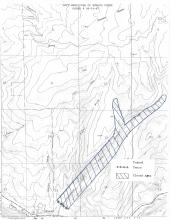 Map of areas pertaining Forest Order 04-19-47 Left Hand Fork of Beaver Creek in the Heber/Kamas Ranger District, Uinta Wasatch-Cache National Forest