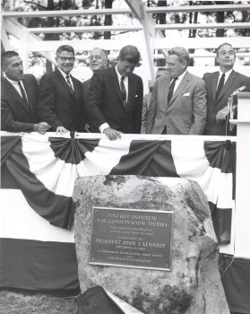 President John F Kennedy with Gifford Byce Pinchot
