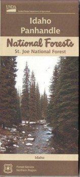 St. Joe National Forest map cover