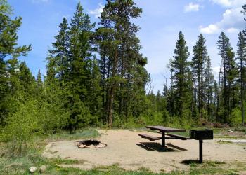 CLRDCG Bellaire Lake Campground Campsite