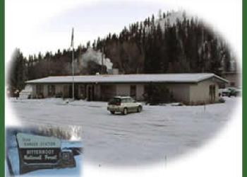 Sula Work Center office in the winter.