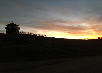 Cement Ridge Fire Lookout by Steve Kozel