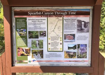 Spearfish Canyon Sign