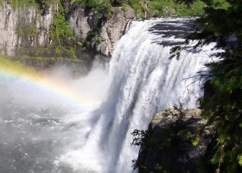 Mesa Falls Flag Image