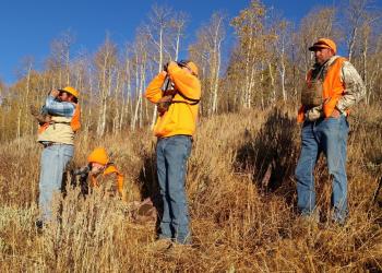 Hunters Glassing for Deer