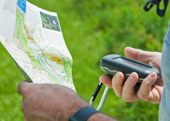 GPS and map