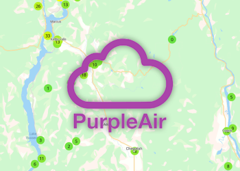 Purple Air Map