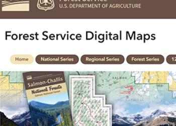 Forest Service Digital Maps FOR FLAGCARD