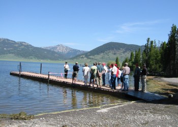Rainbow Point Picnic New Dock