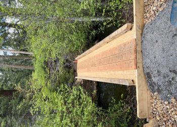 Candle Creek Trail Bridge After