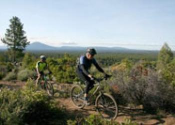 Mountain Biking on Peterson Ridge