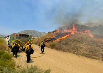 Post Fire Hungry Valley Gorman area