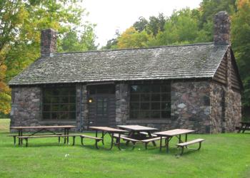 Day Use Building at Black River Harbor