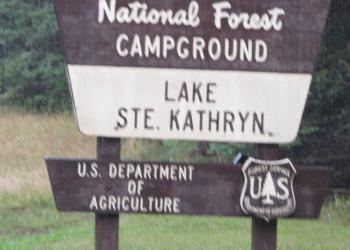 Lake Ste Kathryn Sign