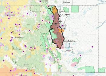 Colorado Front Range Interactive Map