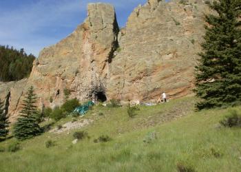Overview of the La Cueva Rockshelter