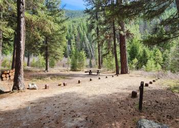 Site #3 Slate Cr Campground