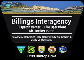 The Billings Interagency Dispatch Center logo.