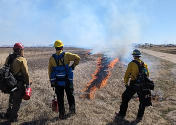 Sheyenne Prescribed Burn Crew