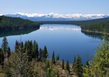 A view of Holland Lake
