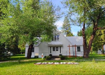 Photo of the West Cottage at Savenac historic area, Montana.