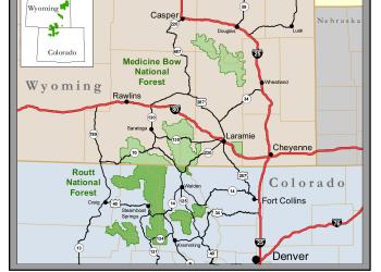 Color map of the MBRTB units