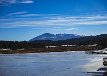 Manitou Lake on the Pikes Peak Ranger district