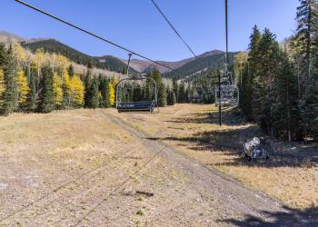 view of liftchair at arizona snowbowl