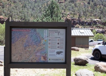 A map of the Grasshopper Point area