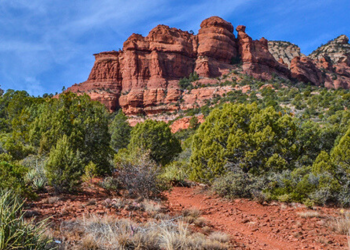 famous red rocks of Arizona