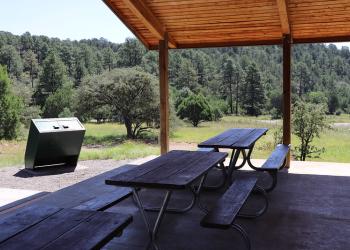 Pinic table with a view
