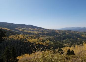 Scenic View from Pecos Las Vegas Ranger District