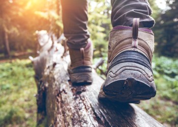 Person hiking