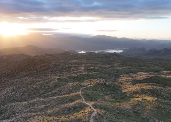 Aerial View of St. Clair OHV Permit Zone