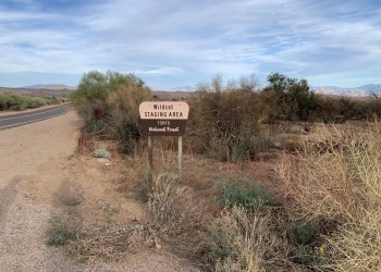 Wildcat OHV Staging Area Sign