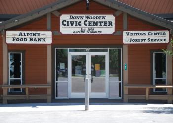 Alpine Visitor Center building front
